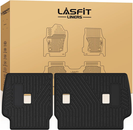 LASFIT Premium Extra Thick Rear Seat Back Covers for Toyota 4Runner 2025 Seat Back Cover | TPE Custom Fit Waterproof 4 Runner 2025 5/7 Seater Second Row Back Seat Backrest Protector Mat Liner