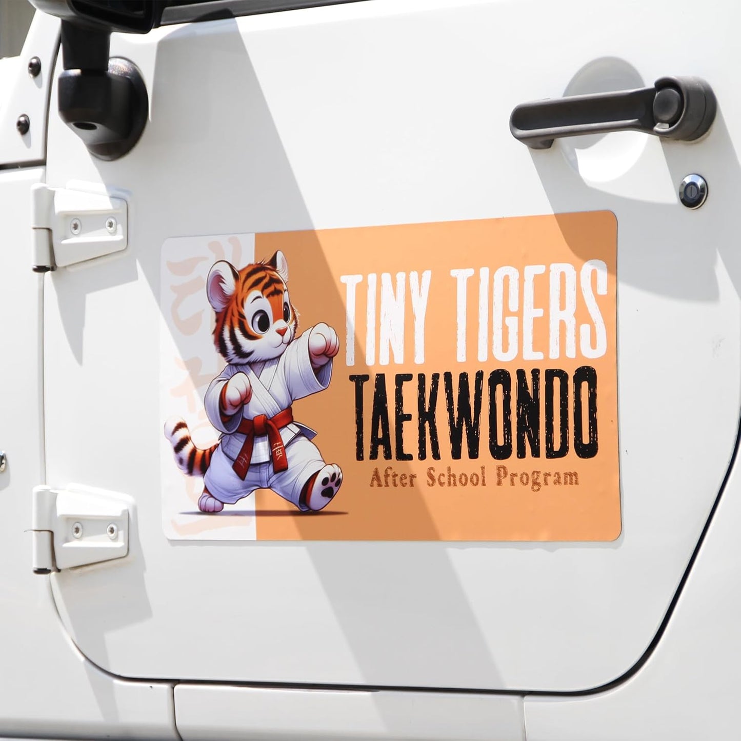 Custom Car Magnet Signs For Businesses - Personalized Car Magnets for Advertising and Vehicle Promotion - Advertising Magnets For Cars Door - Professionally Printed - Choose Your Text & Logo