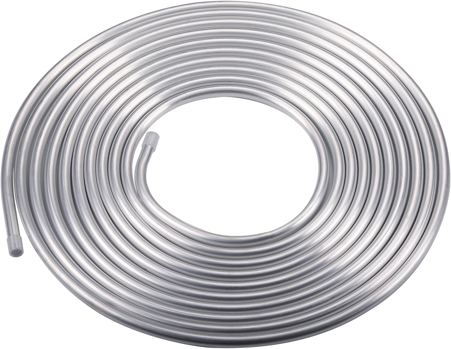 5/8" OD Aluminum Hard Fuel Line Hardline Tube Tubing Coil 16 Feet Roll