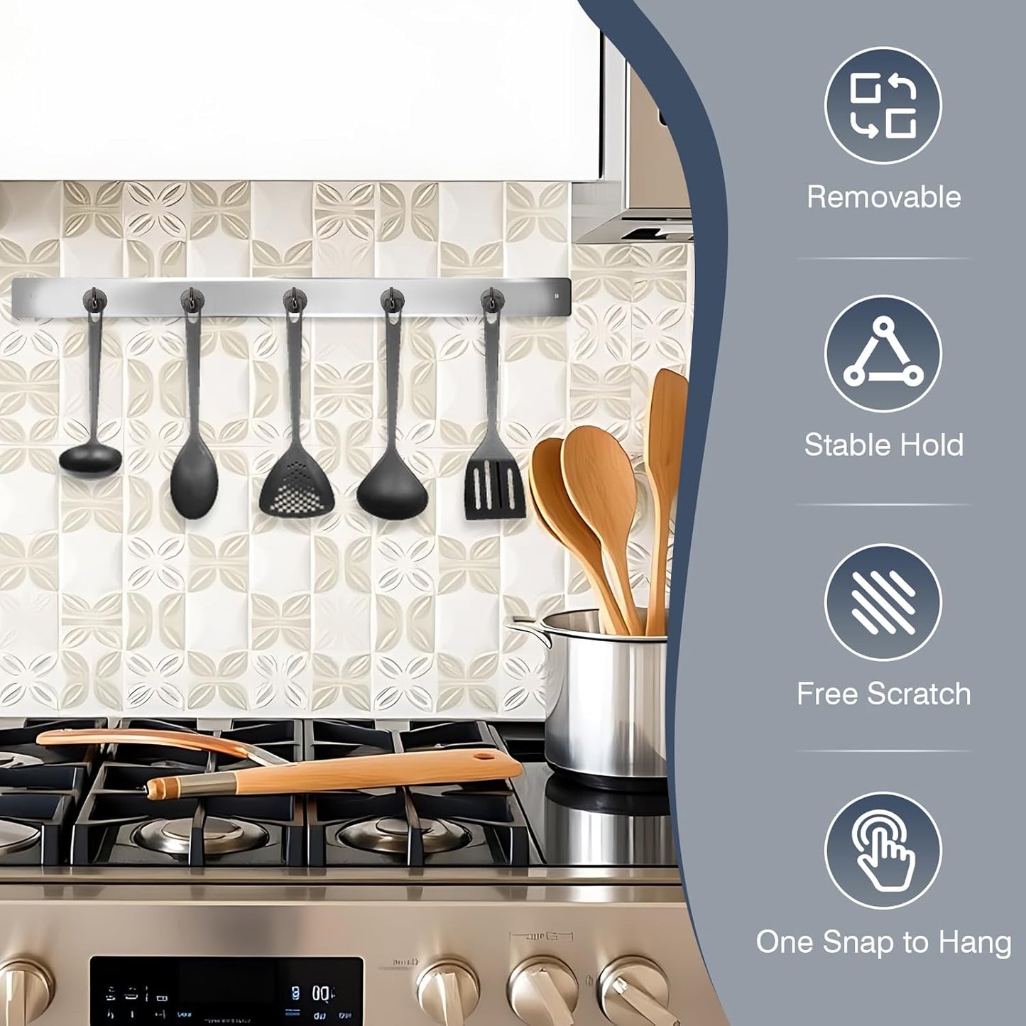 Neosmuk Magnetic Hooks, Cruise Ship Essentials, 40lb+ Heavy Duty Magnetic Hooks for Cruise Cabins, Refrigerator, Grill, Hanging, and Travel | Extra Strong Must-Haves Magnet Hook,Gunmetal,Pack of 10