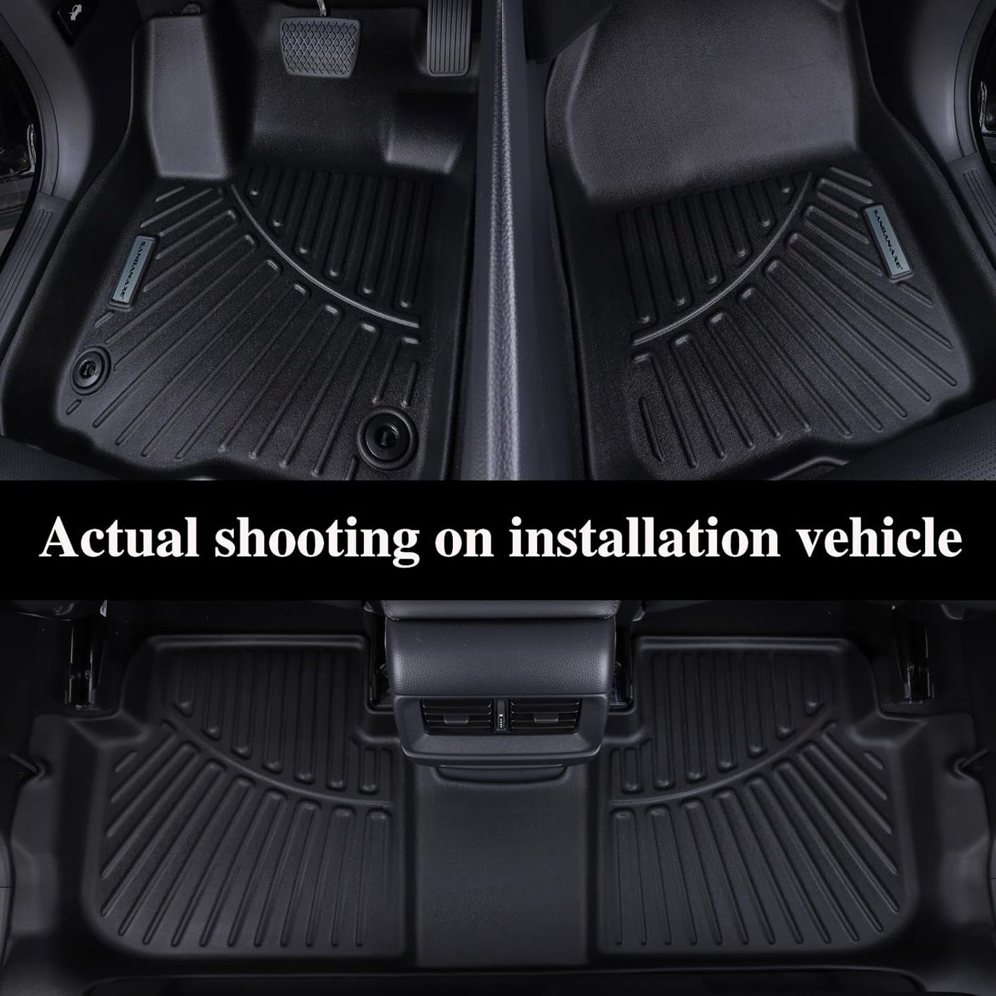 All-Weather Floor Mats & Cargo Liner | Custom Fit for 2026 Honda Passport | TPE Material, Anti-Slip Protection Floor Mats ﻿