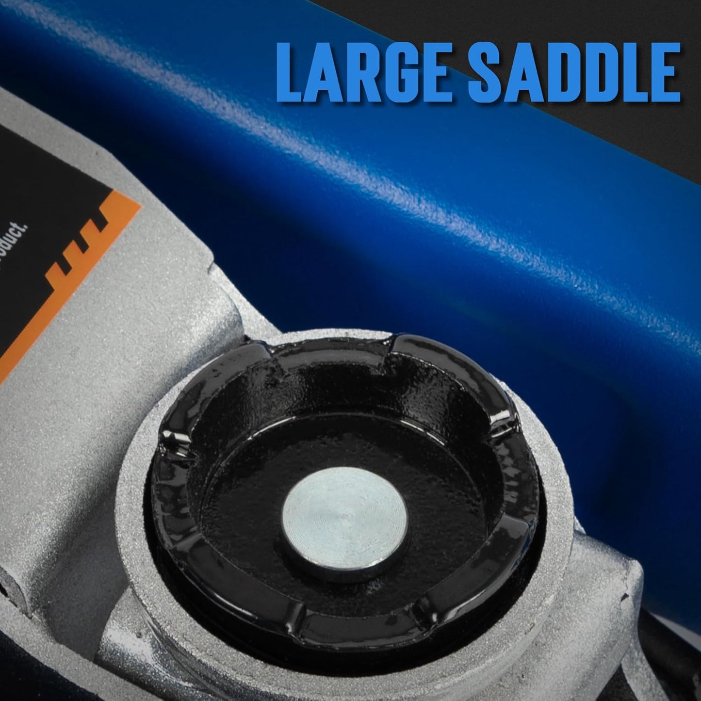 TONDA Low Profile Car Jack, 2.5 Ton (5,000 lb) Hydraulic Trolley Floor Jack for Garage, Home, Shop, Lifting Range 3.35" to 14.57", Blue