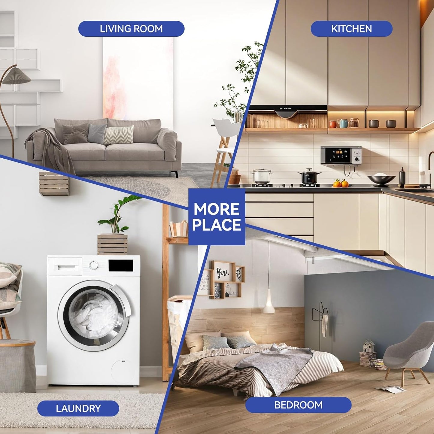 Chrome Small 5 Tiers Wire Shelving NSF Certified. Adjustable Storage Rack for Kitchen,Garage,and Laundry Utility Room (Chrome-Small-5Tiers-16x12x55)