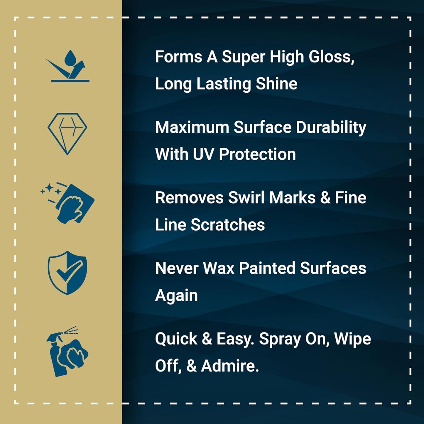 Bling Sauce Platinum: Secret Sauce, High-End Ceramic (Si02) Coat plus Surface Protection with High Gloss Shine, 24oz, for Painted Surfaces, Cars, Trucks, Motorcycles