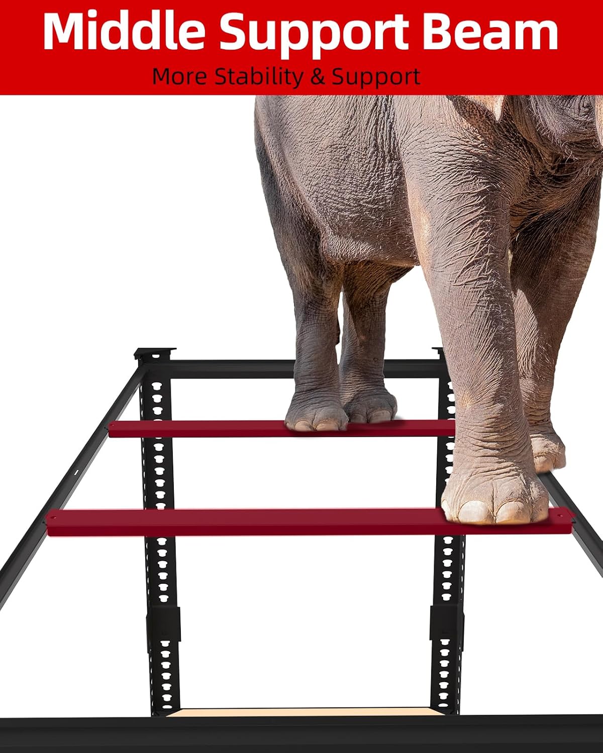 PrimeZone Heavy Duty Garage Storage Shelves - 48" W X 24" D X 72" H Adjustable Metal Shelving Unit, 5 Tier Industrial Shelves for Storage Standing Utility Rack for Warehouse, Pantry, Basement, Black