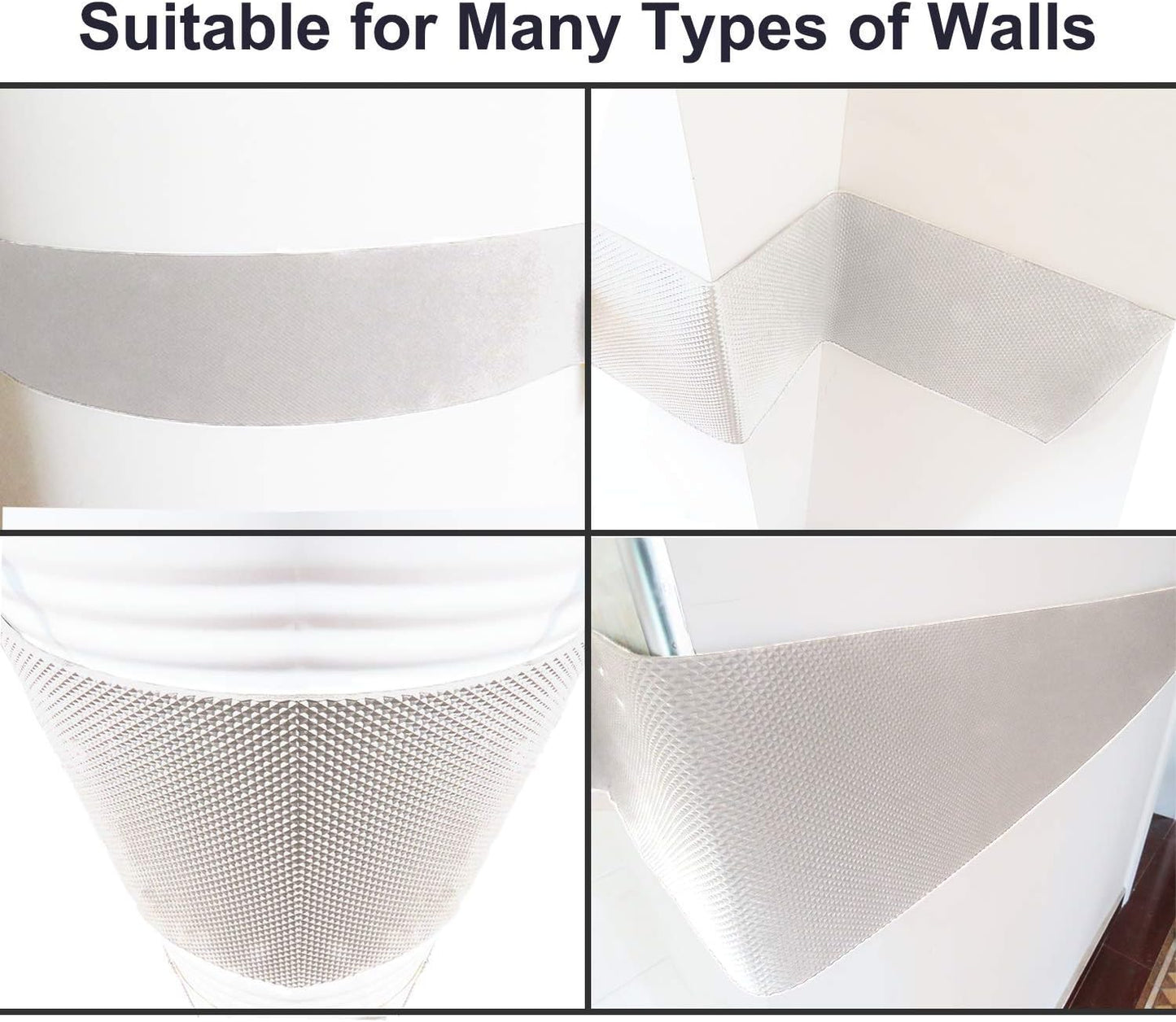 Ampulla GWP01S Super Thick Waterproof Garage Wall Protector, Designed in Germany - 2 Pieces in One Roll (1/6" Thickness)