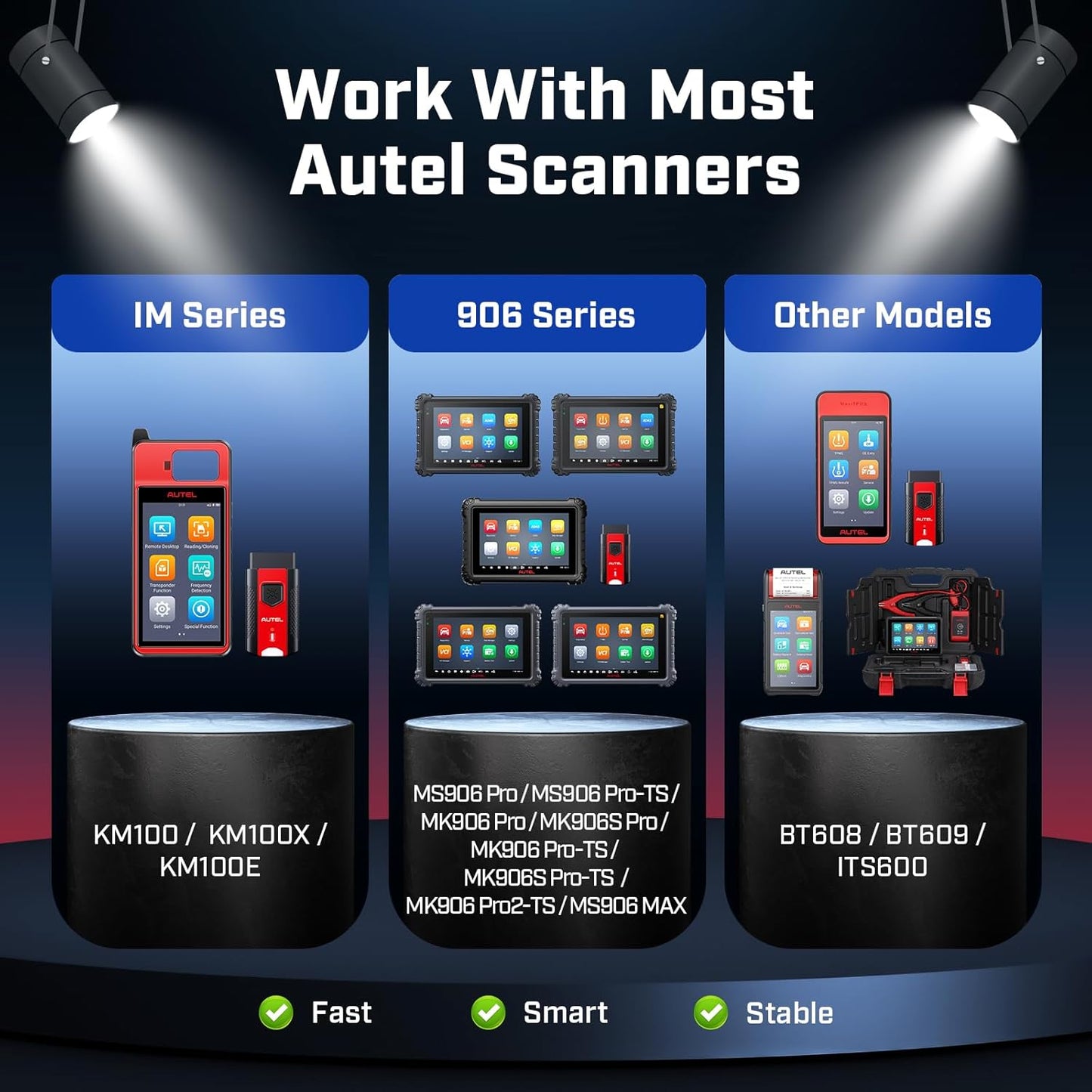 Autel MaxiVCI V200 VCI200 Wireless Dongle: 2025 VCI 200 OBD2 Connector 2.0 of VCI100 V100 Adapter Car Communication Interface for MaxiSys MS906 Pro MS906 Pro-TS S906 MAX KM100 BT608 BT609 ITS600 etc.