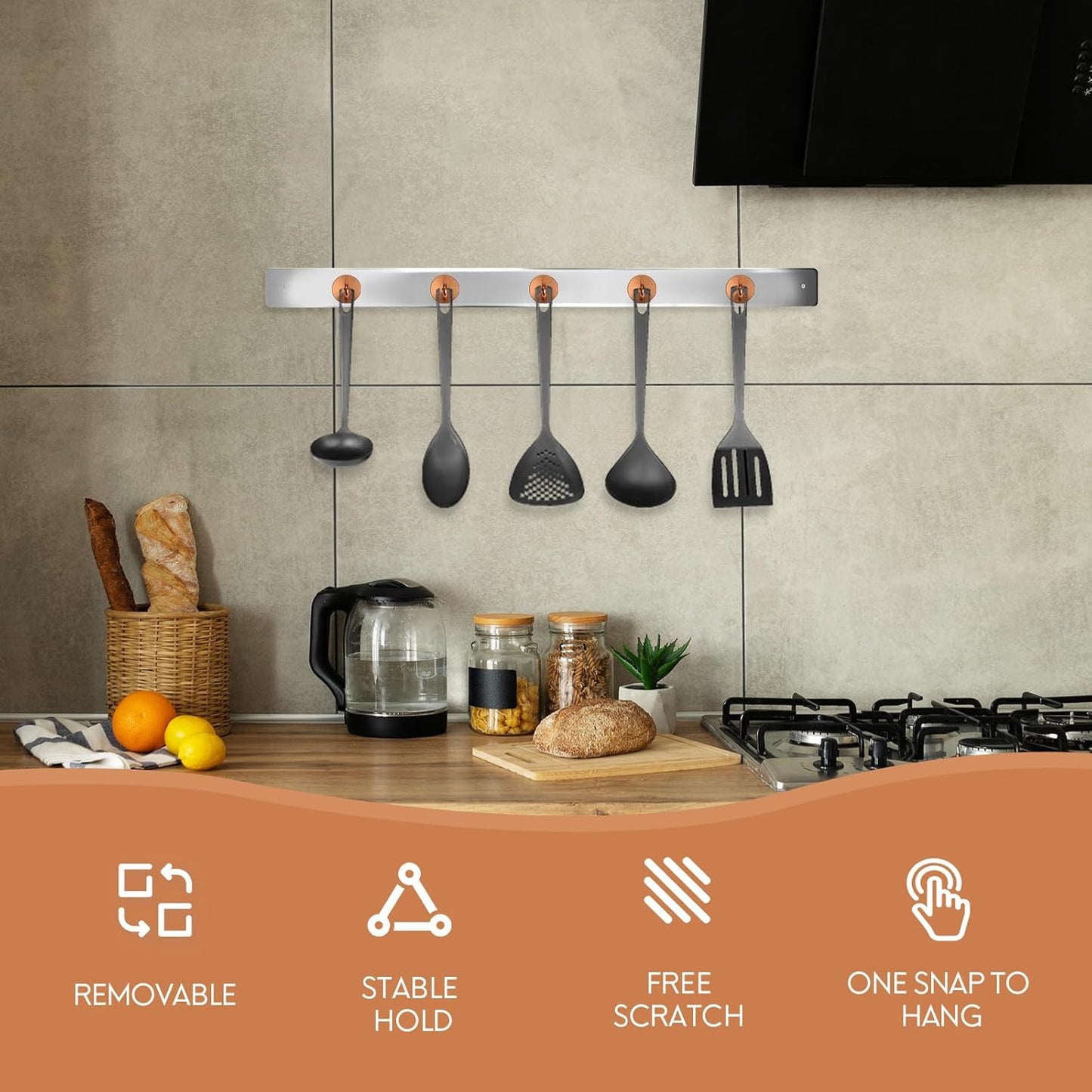 Neosmuk Magnetic Hooks, Cruise Ship Essentials, 120lb+ Heavy Duty Magnetic Hooks for Cruise Cabins, Refrigerator, Grill, Hanging, and Travel | Extra Strong Must-Haves Magnet Hook,Bronze, Pack of 10