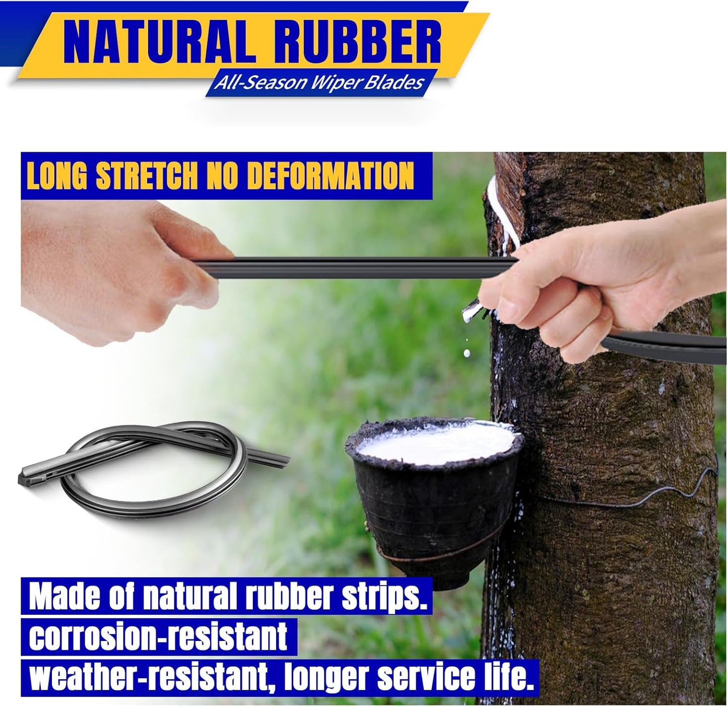 3 wipers Replacement for 2018-2020 2021 Chevy Equinox, Windshield Wiper Blades Original Equipment Replacement - 24"/18"/13" (Set of 3) U/J HOOK