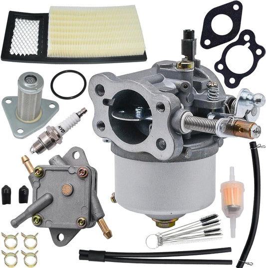 Golf Cart Carburetor Fit for EZGO Golf Cart Gas Car 350cc for Robin TXT Medalist 4-Cycle Workhorse ST350 Carb Replace 72558-G01 72558-G05 72840-G02 72873-G01 17559 520-184 with Filter Kit