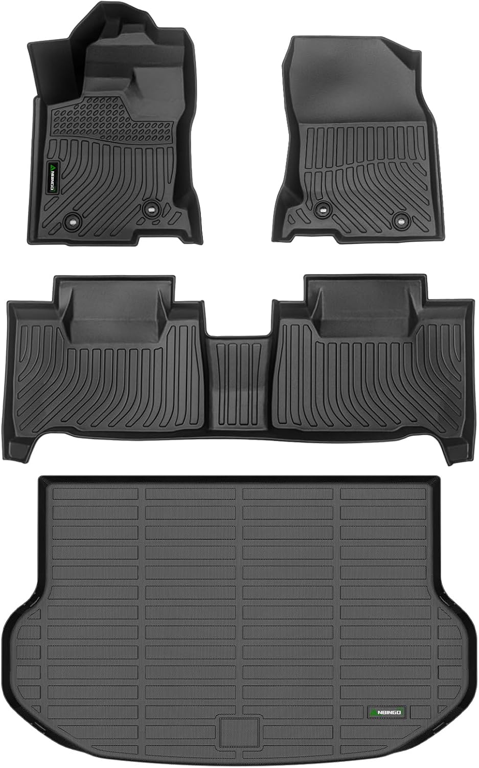 ANBINGO®Floor Mats Fit for Lexus NX 2015-2021 All Weather Car Mats Rug for 2016 NX TPE Rug Mat for 2017 NX Rubber Trunk Liner Carpet for 2018 NX Automotive Accessories for NX