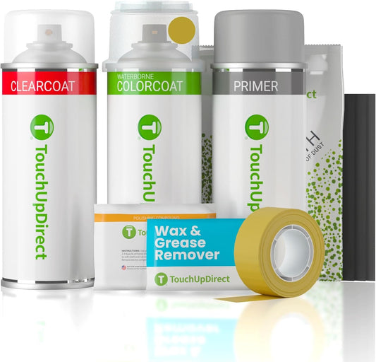 TouchUpDirect 5C2 Acidic Blast Compatible with Toyota Exact Match Touch Up Paint Aerosol - Platinum Kit