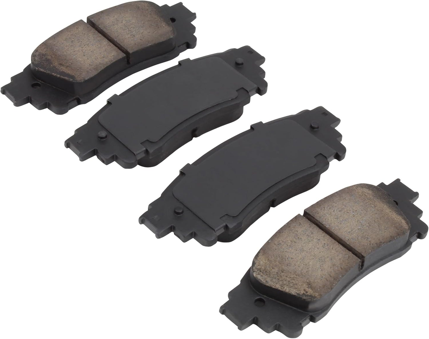 Premium Ceramic Rear Brake Pads (1001-1805C) Replacement for Lexus NX200t 2017-2015, NX300 2021-2018, NX300h 2021-2015, Toyota Corolla Cross 2025