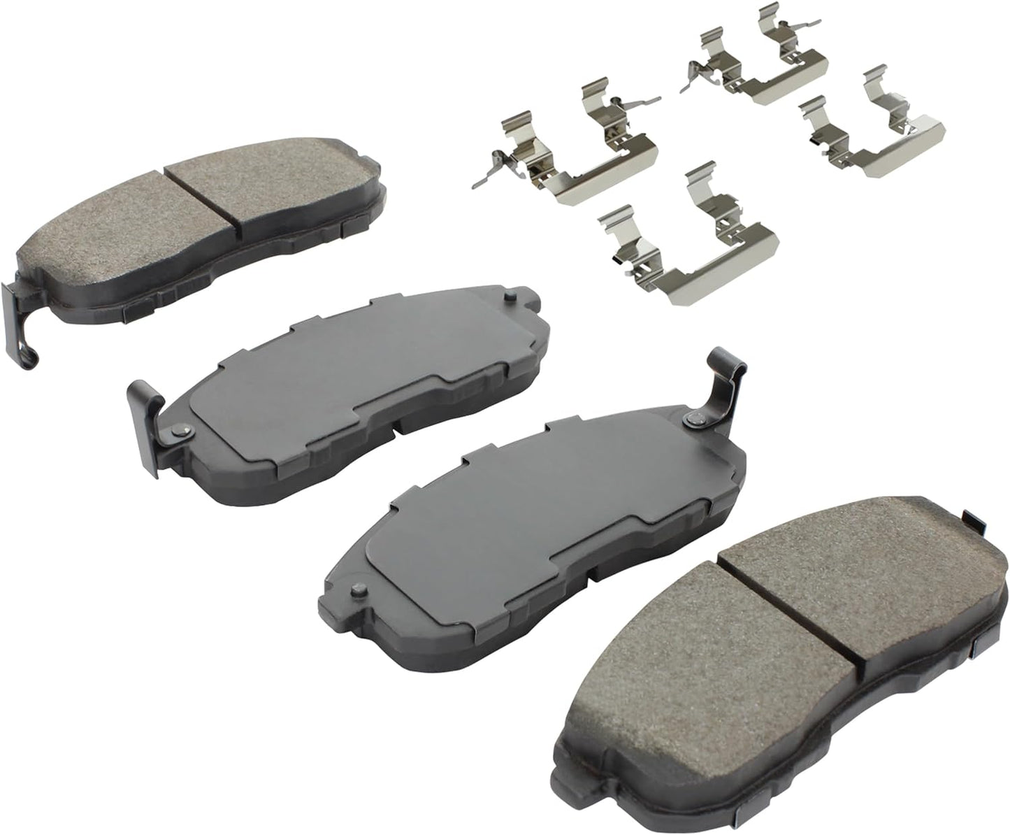 Premium Semi-Metallic Front Brake Pads (1001-0815AM) Compatible with INFINITI I35 2004-2002, Nissan Altima 2006-2002, Cube 2014-2009, Maxima 2003-2002, Sentra 2019-2011, Versa 2012-2007