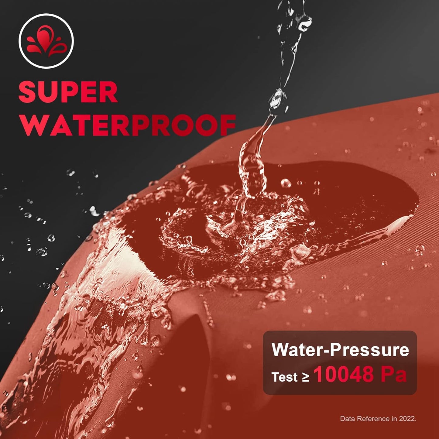 Comnova ATV Cover for 4 Wheelers - 84 Inch ATV Covers 600D Waterproof & Heavy Duty, Outdoor Four Wheeler Quad Cover All Weather Large for Polaris, Kawasaki, Arctic Cat, Honda, Yamaha and More