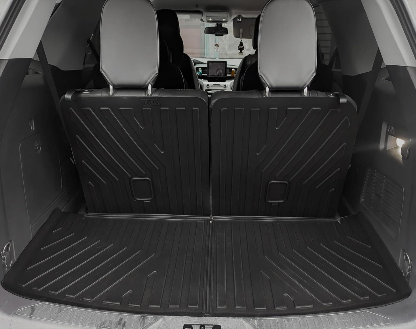 OEDRO Floor Mats Trunk Mat with Backrest Mat Fit for 2025 2026 Chevrolet Equinox (Only Gas) & GMC Terrain, Custom Fit TPE All Weather Car Floor Liners for Chevy Equinox & GMC Terrain Accessories