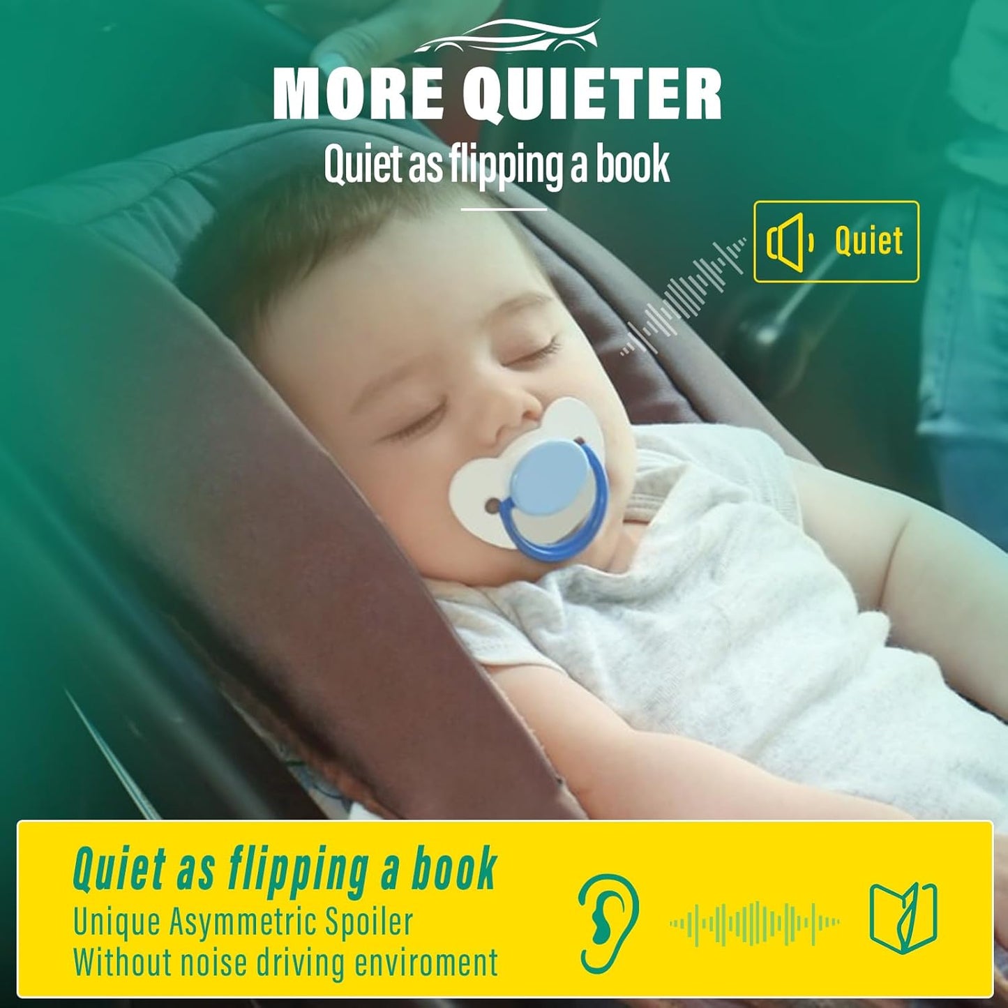 26" 20" 14" Windshield Wiper Blades Replacement for Subaru Ascent 2019 2020 2021 2022 2023 2024 2025 Premium All Weather Front Rear Wipers Set - OEM Quality (Pack of 3)