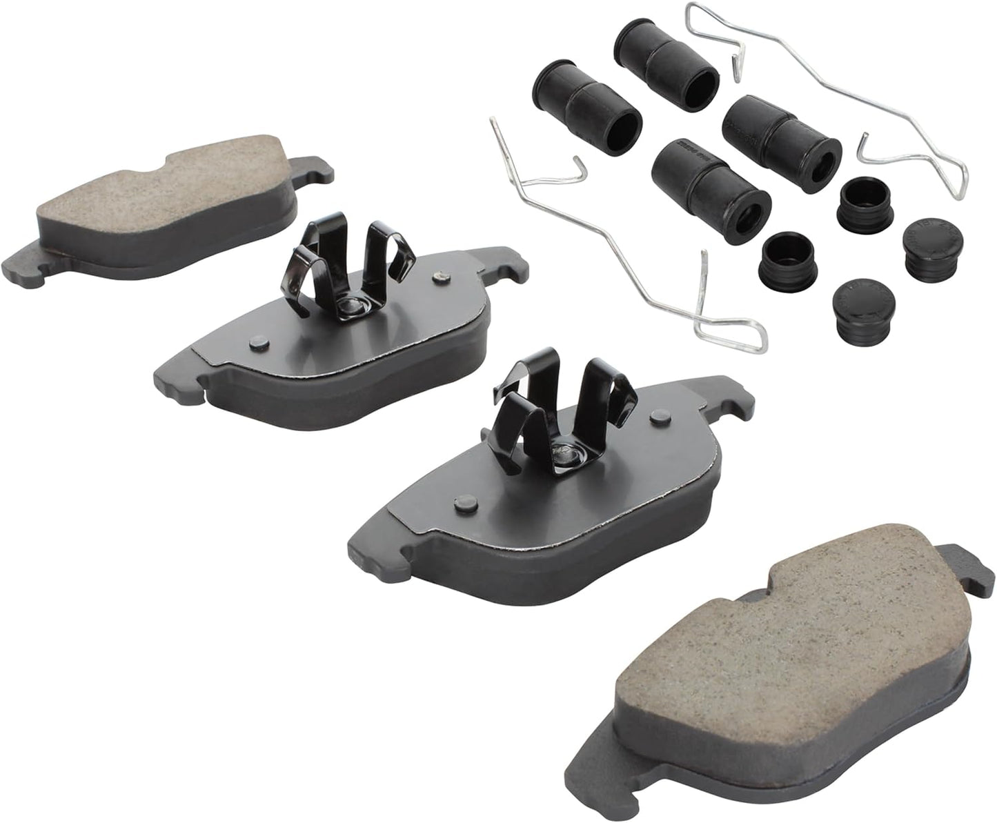 Premium Semi-Metallic Rear Brake Pads (1001-1341AM) Replacement for Mercedes-Benz GLK250 2015-2013, GLK300 2013-2010, GLK350 2015-2010