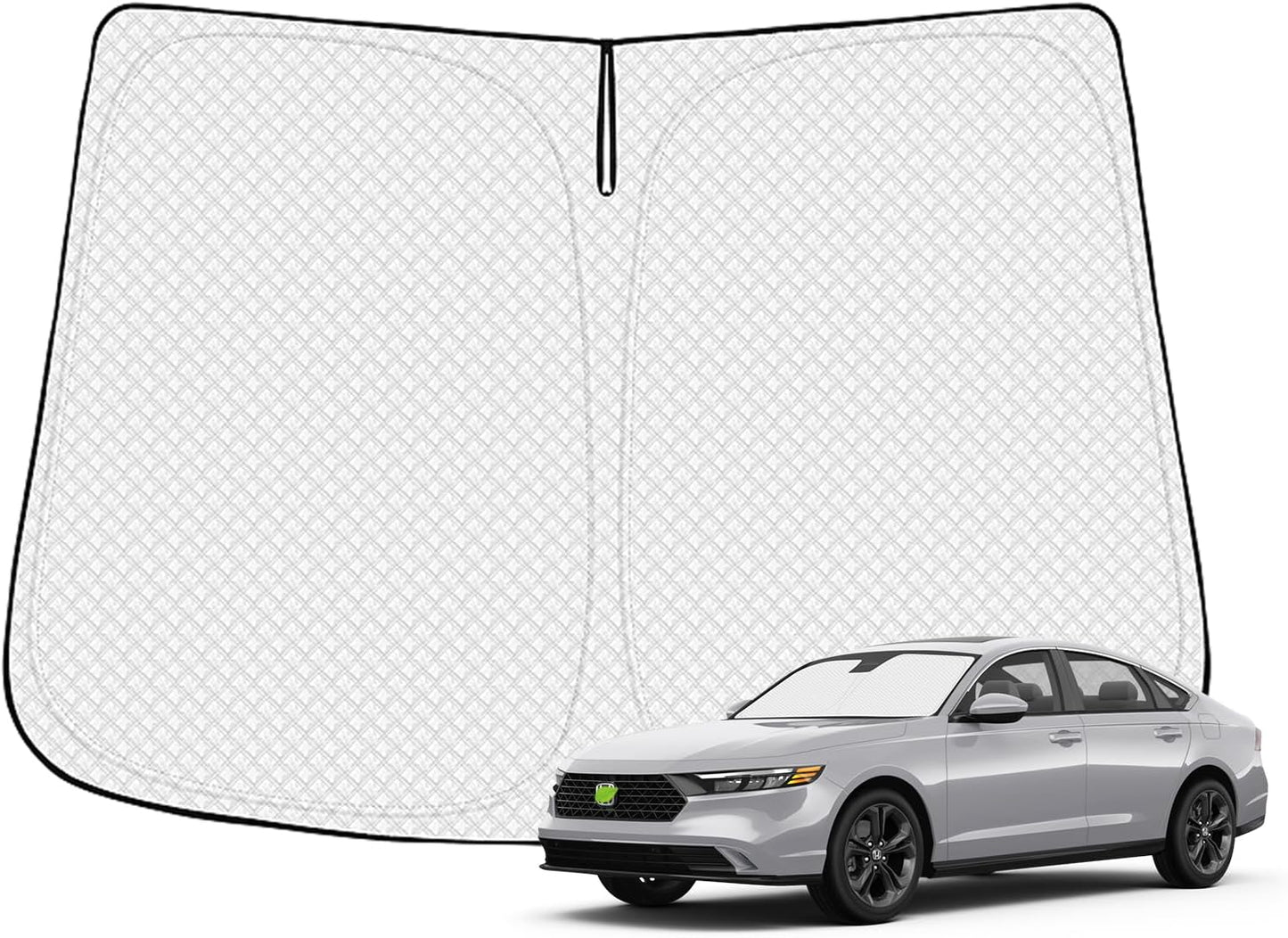 Windshield Sun Shade for 2023-2025 2026 Honda Accord Accessories Thicken 6-Layer Front Window Sunshade Cover Sun Visor Protector Foldable Block UV Rays Keep Vehicle Cool
