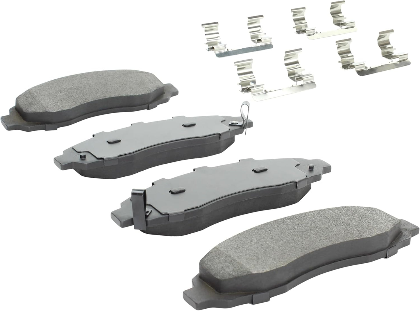 Premium Semi-Metallic Front Brake Pads (1001-0962M) Compatible with Dodge Dakota 2003-2004