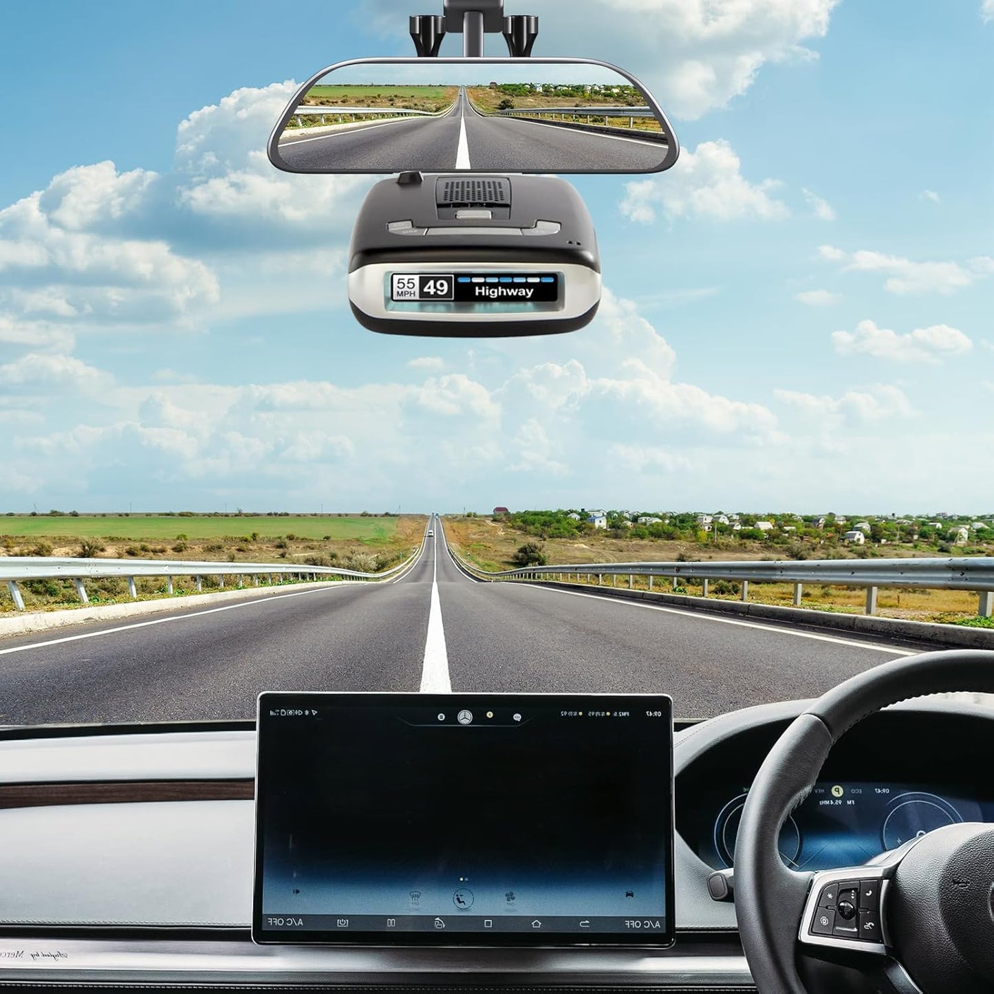 Radar Detector Mirror Mount,Radar Detector Mount,Suitable for Escort MAX,MAX 2,2015-2019 MAX360 Radar Mounting Base,with W/EZ Connection(Not Applicable to MAX 3 and MAX360C Model)