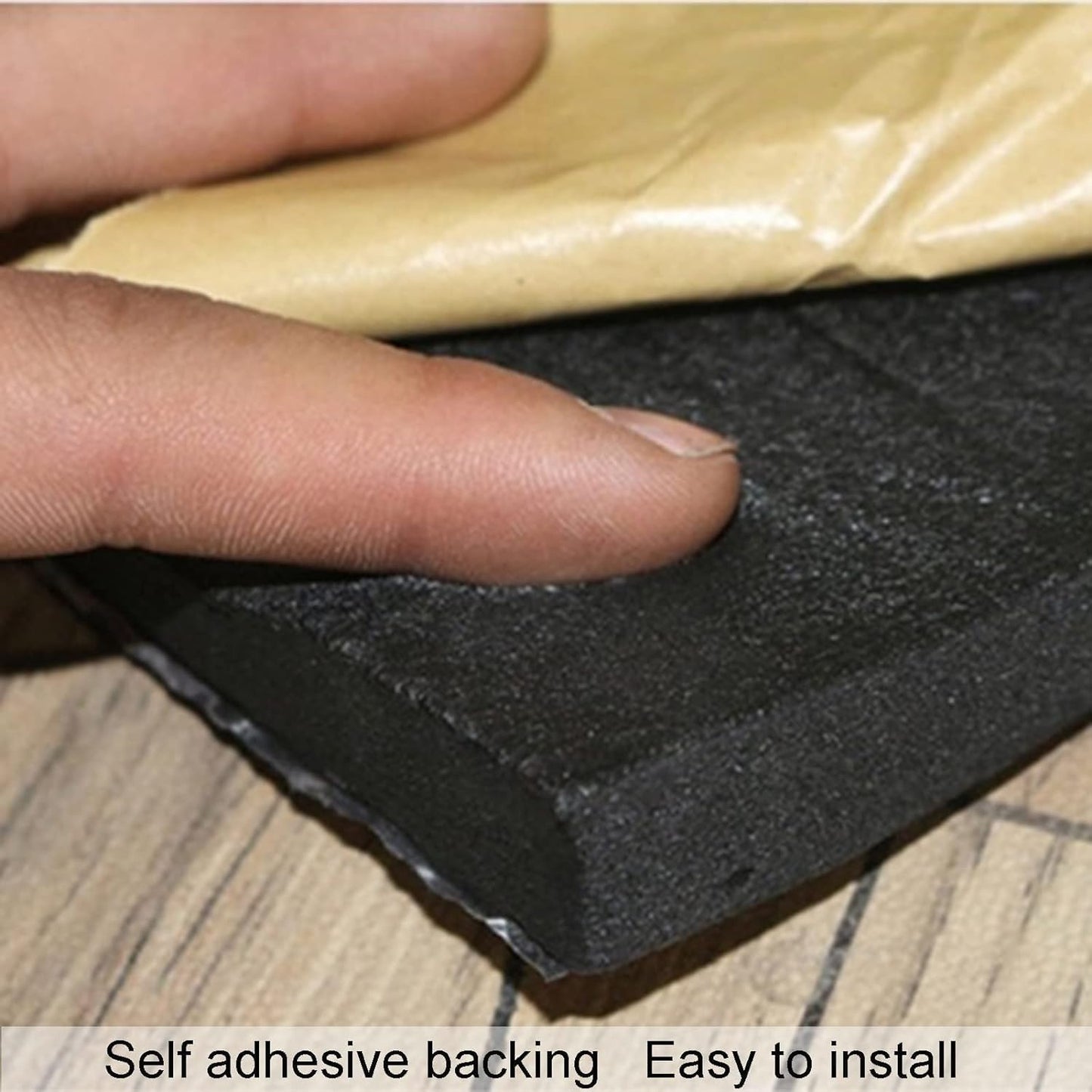 Garage Column Protector Corner Guard - Waterproof Foam Parking Aid for Warehouses & Garages, Anti-Collision Safety Cushion, Black, 1cm x 1m - Protects Vehicles & Walls