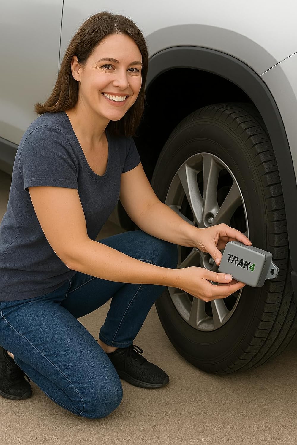 Trak-4 GPS Tracker for Vehicles, Assets, Equipment. Long Battery Life, Waterproof, Global Tracking. Low-Cost Subscription Required.