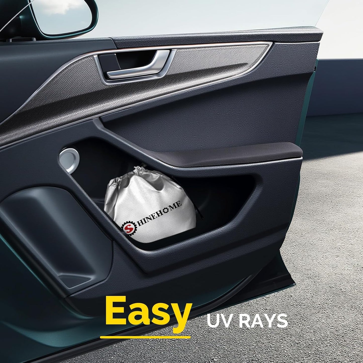 Car Windshield Sun Shade Compatible with 2018 2019 2020 2021 2022 2023 2024 2025 Chevy Equinox Accessories Windshield Cover Foldable Front Window Sunshade Custom Sun Visor Blocks UV Rays