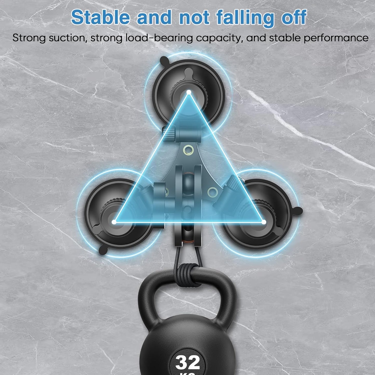 Radar Detector Mount, Triangular Suction Cup Mount,Windshield Radar Detector Suction Cup Bracket (for MAX, MAX2, 2015-2019 MAX 360 Radar)