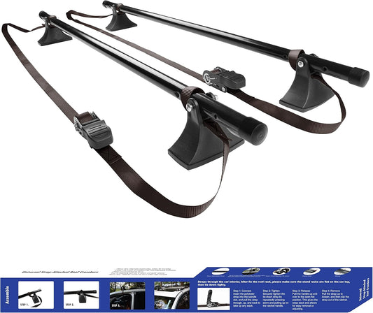 Universal Roof Rack Cross Bars (2 Pcs)