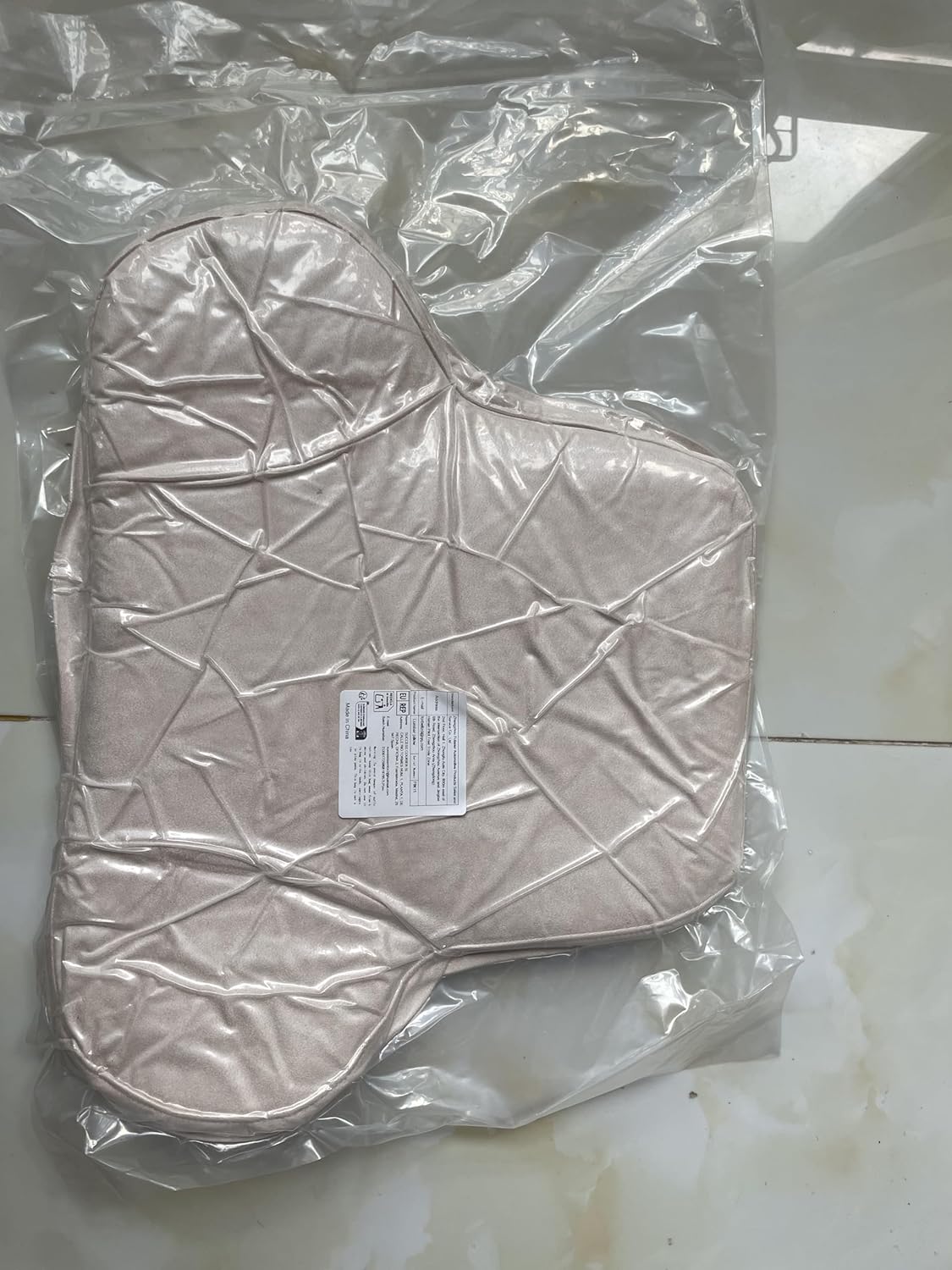 Soft Memory Foam Lumbar Support Pillow for Car Seat with Velvety Suede Cover – Comfortable Back Cushion for Drivers and Passengers