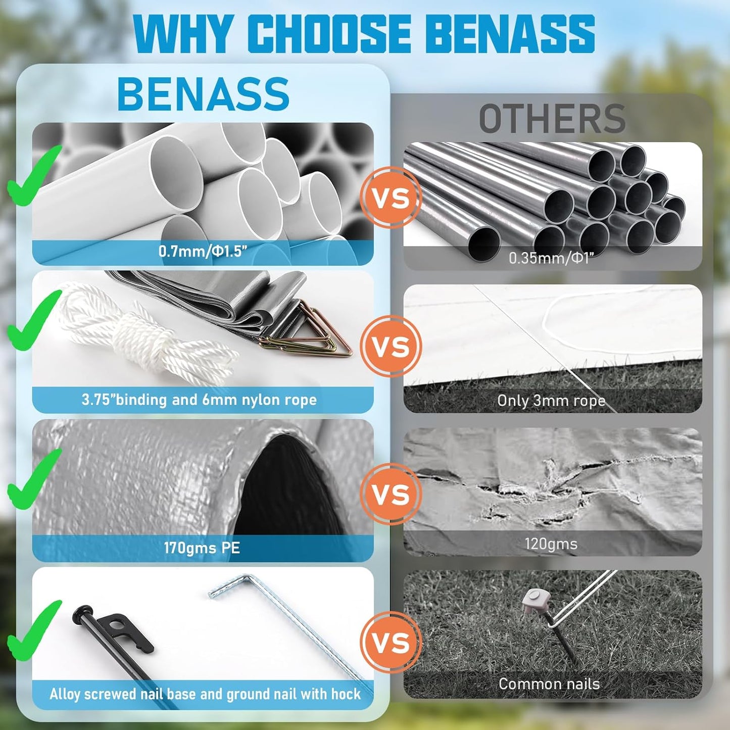 20x20 Carport Canopy, Heavy Duty Car Port, Portable Car Ports Garage with 2 Roll-Up Zipper Drive Through Doors, Grey