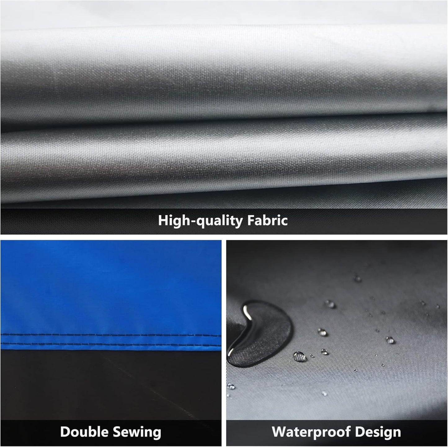 SUV Car Cover Hatchback Cover Waterproof All Weather, Outdoor Car Covers for Automobiles with Zipper Door, Hail UV Snow Wind Protection, Car Cover, Fit SUV Jeep-Length (up to 181")