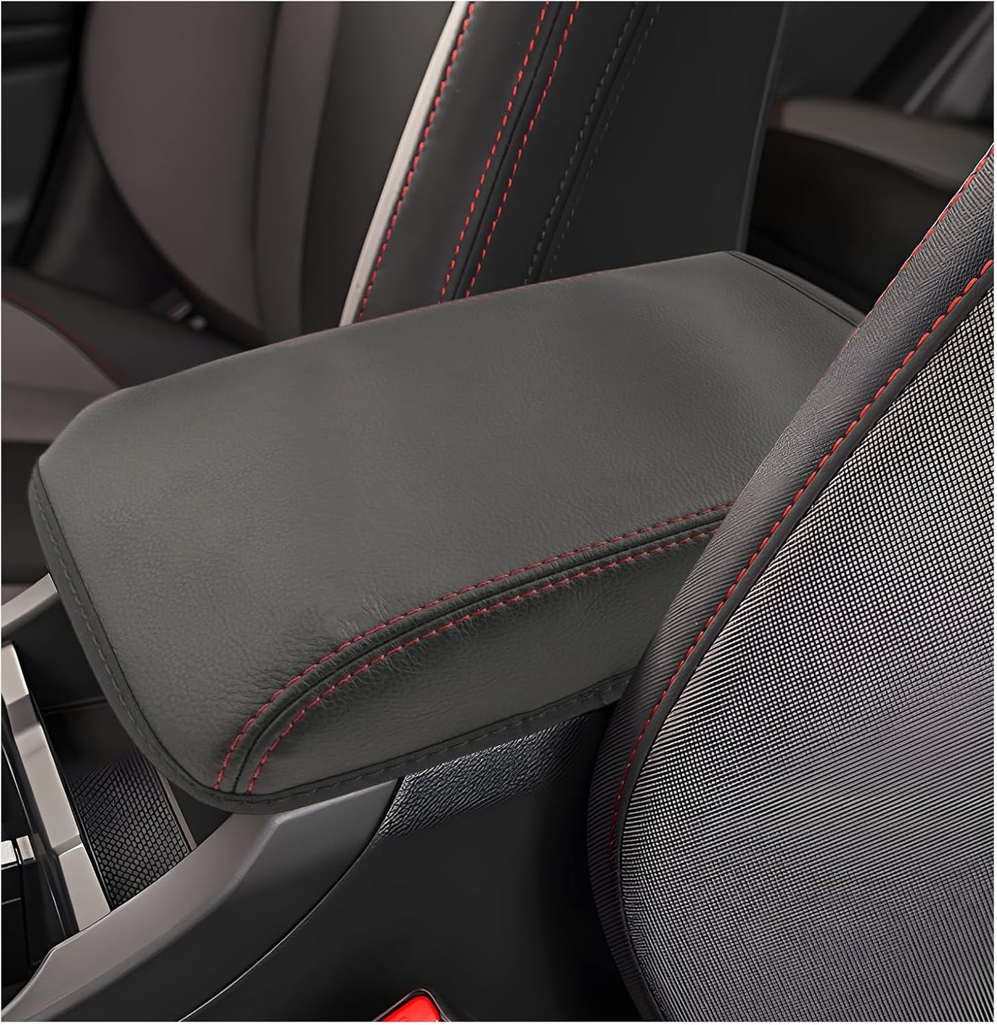 SXCY for 2022-2025 Subaru WRX Armrest Cover [Thin Cover] 2024 2025 WRX Center Console Cover for 2024 2025 Subaru WRX Console Cover 2024 2025 WRX Accessories [6-Speed Manual Gearbox Only]