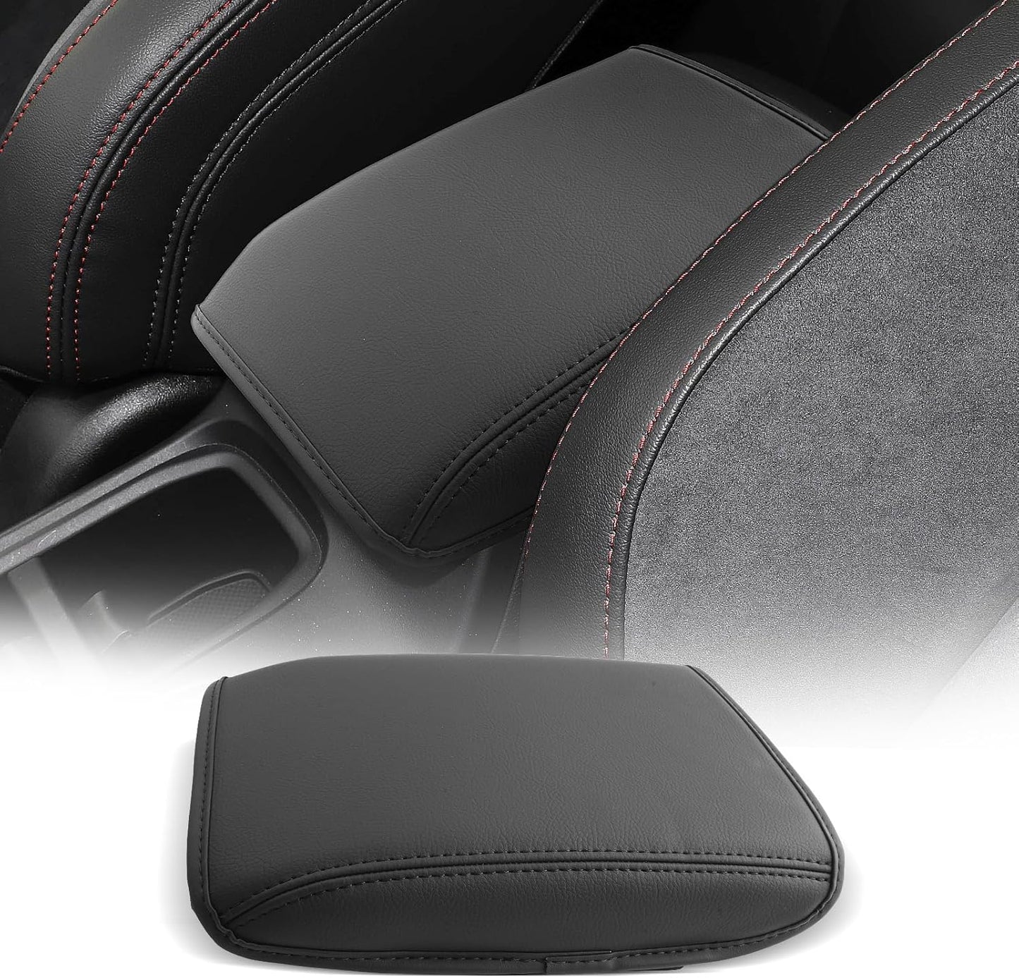 CDEFG for Subaru WRX 2024-2025 Center Console Cover Armrest Box Cover for WRX (Premium, Limited, tS, GT) 2024 2025 Accessories Console Arm Rest Protector -Only Fit 6 Speed Manual