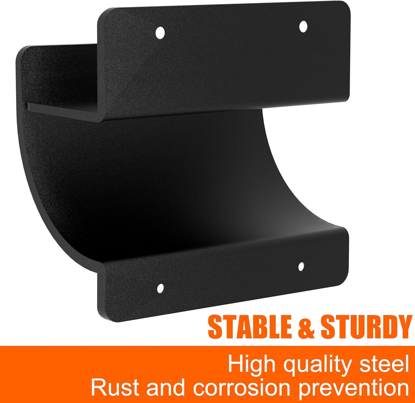 Ladder Hooks, 2 Pack Ladder Hangers for Garage Wall Wheelbarrow Hanger for Home Storage