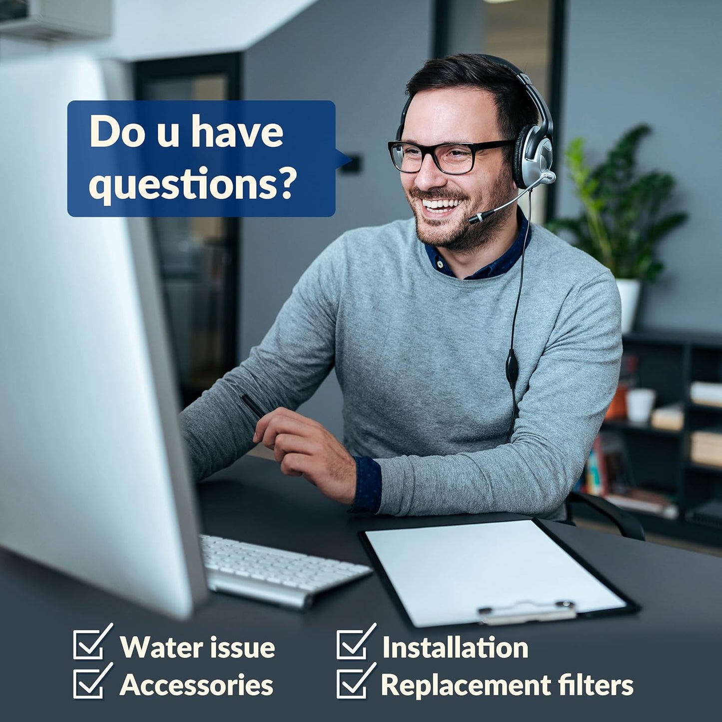 iSpring FD25B Deionized Water Filter for Spotless Car Wash System, Fits WGB22BD Deionized Water System for Car Wash, 4.5” x 20”