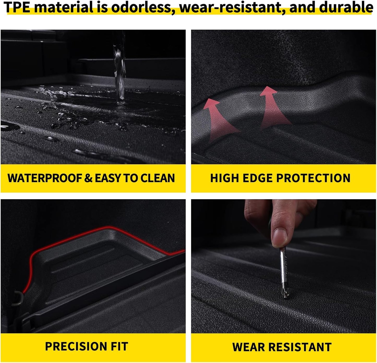 Cargo Liners for 2025 Nissan Murano TPE All Weather Protection Car Trunk Mat Accessories