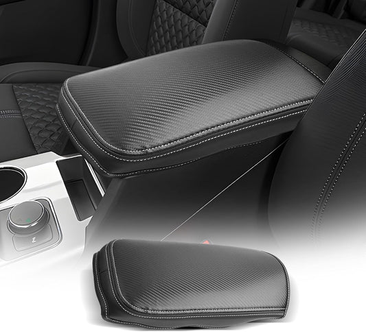 CDEFG for Chevrolet Blazer 2019-2025 Center Console Cover Armrest Box Cover for Chevy Blazer (2LT, 3LT, Premier, RS) 2020 2021 2022 2023 2024 2025 Accessories Console Arm Rest Protector