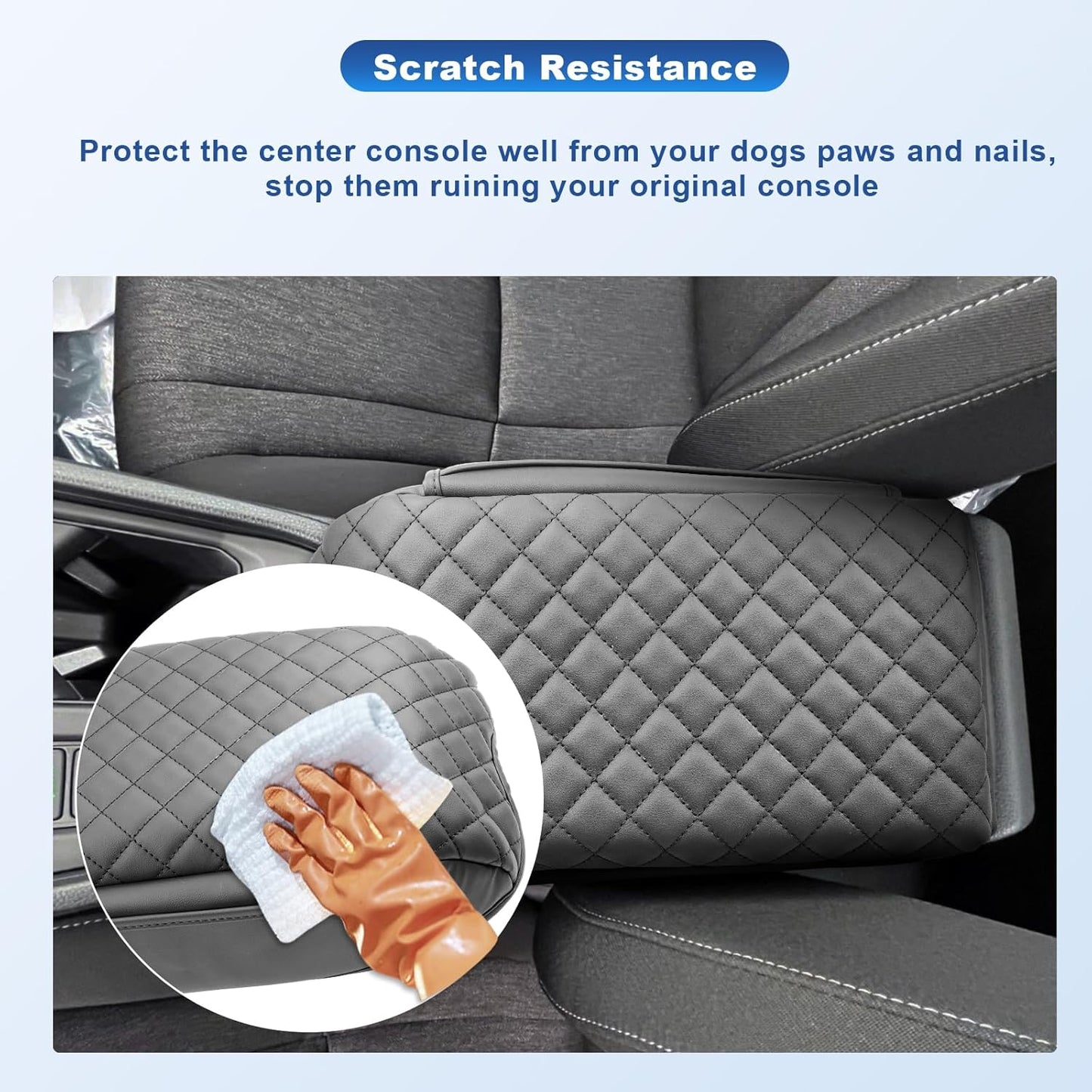 CDEFG 2023 2024 2025 Accord Center Console Cover for 2023-2025 Honda Accord Armrest Cover Center Console Pad Arm Rest Cushion Central Consola Cover para 2023 2024 2025 Accord Hybrid Accessories