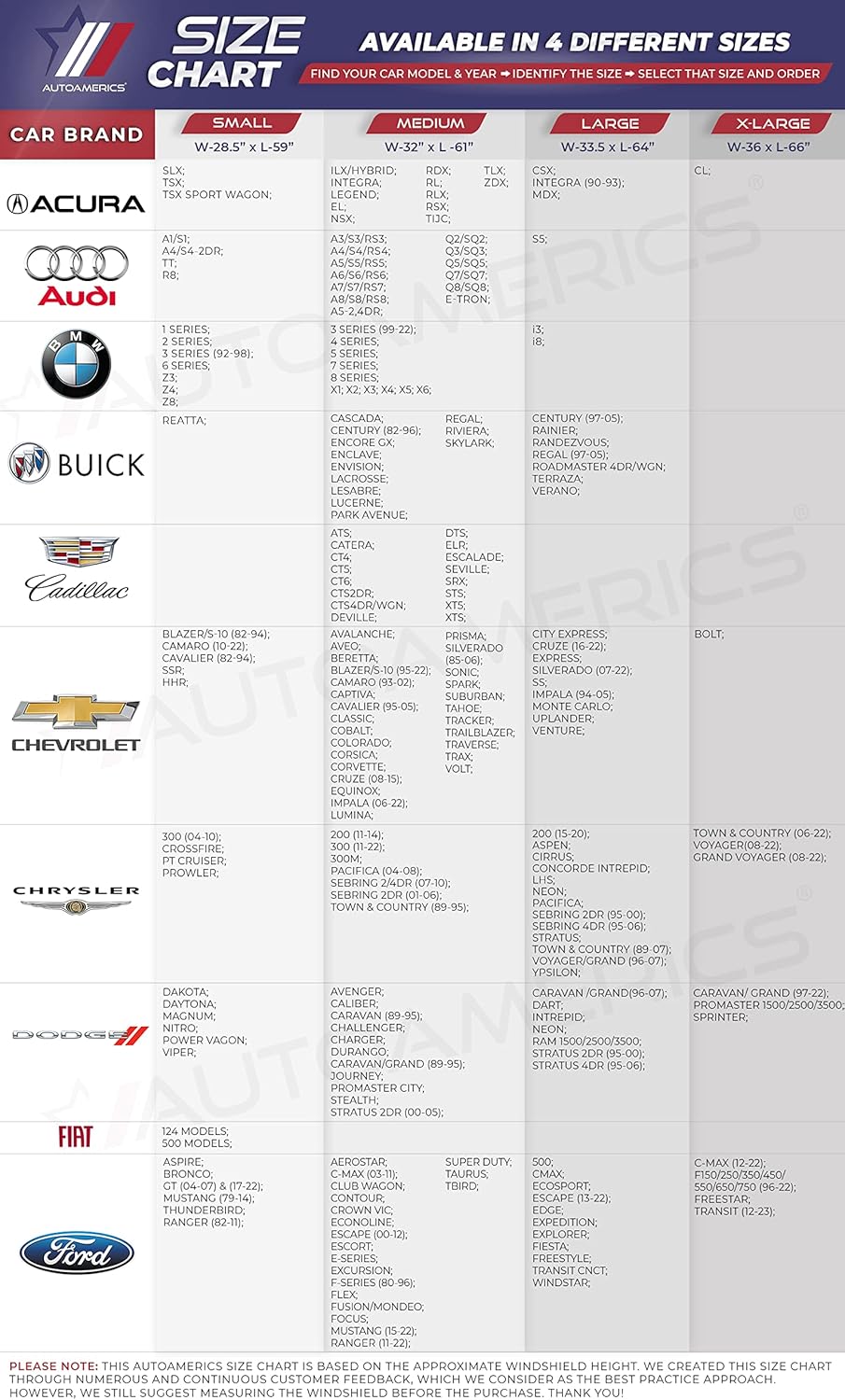 Autoamerics Truck Windshield Sun Shade with Storage Pouch & Anti-Slip Dash Pad - Foldable Grunge USA Flag-1 Design Cover - Fits Most SUVs & Trucks -Reflective 230T Material | X-Large (66 x 36 inches)
