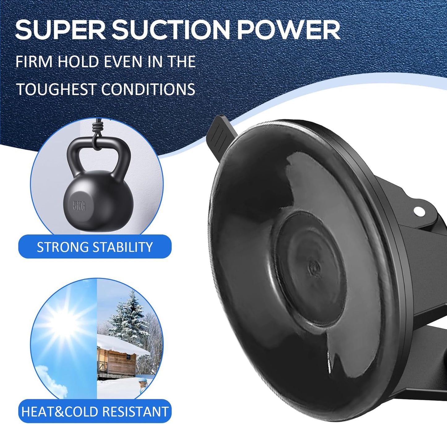 Super Radar Detector Mount,Super Car Windshield,Dashboard Suction Cup Bracket,Suitable for Radar Detector (for Whistler Radar)