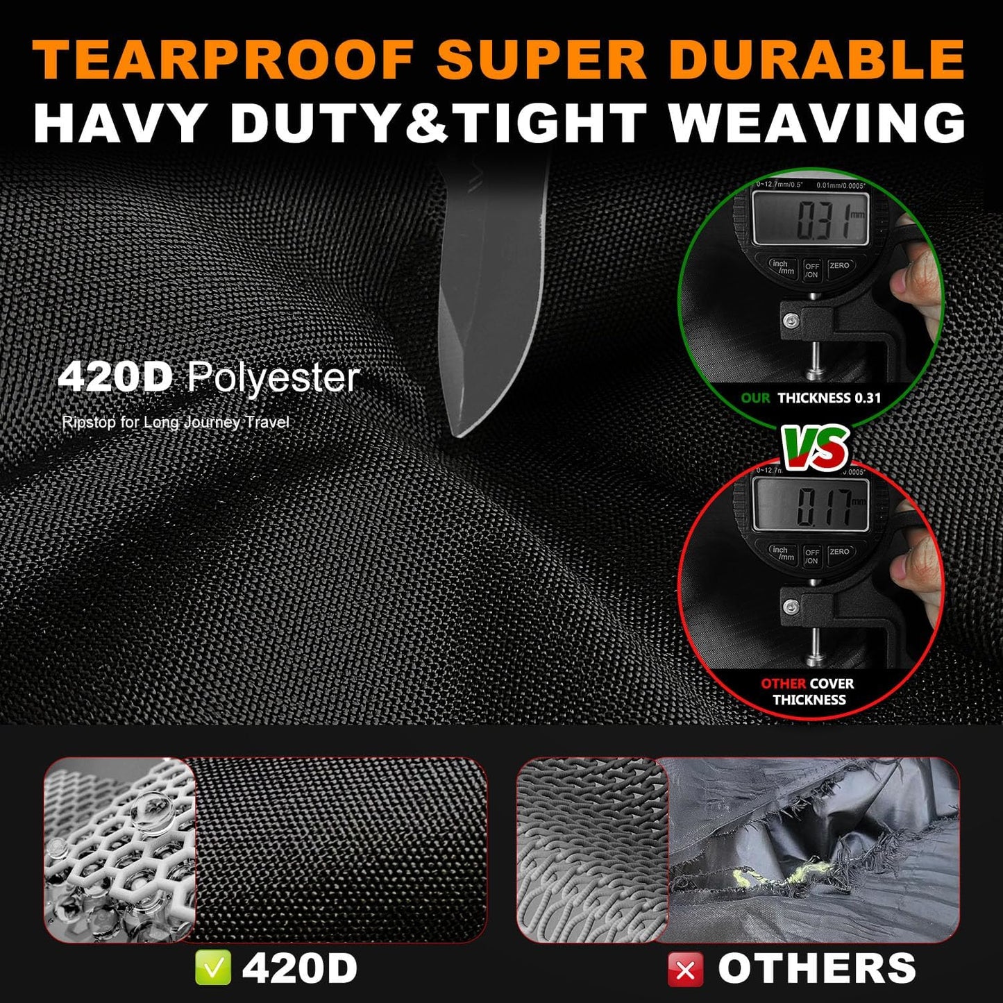 Kids Ride-On Toys Car Cover Waterproof,12/24V Powered Wheels Electric Battery Jeep Car Outdoor Protective Covers for Toddler Big Kids Children Tractor Truck Vehicle,All Weather Protection,55x33x32