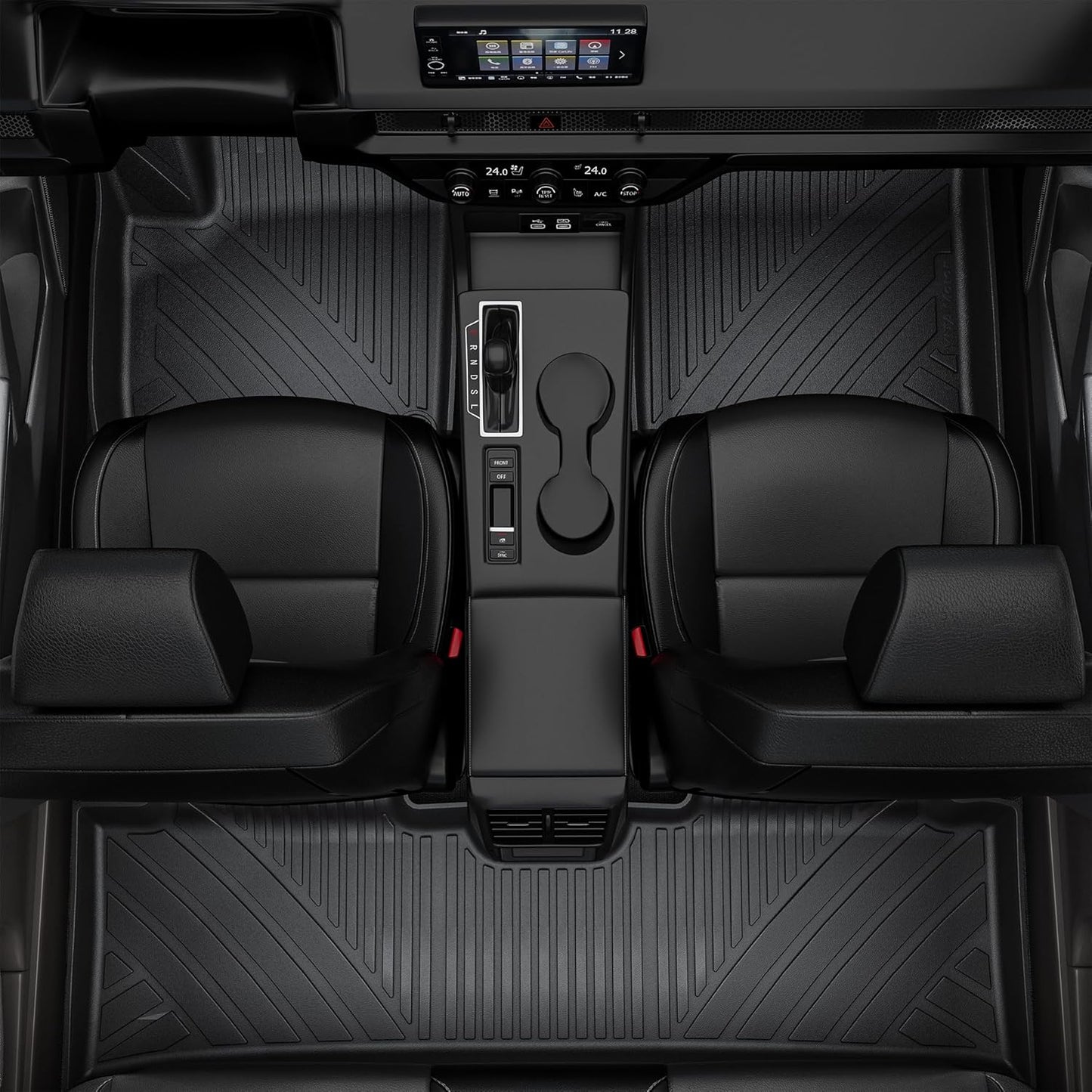 YITAMOTOR Floor Mats & Cargo Liners Fits for 2025 2026 Chevy Equinox (Not for EV), All Weather TPE Rubber Car Automotive Floor Mats Trunk Liner for Chevy Equinox Accessories