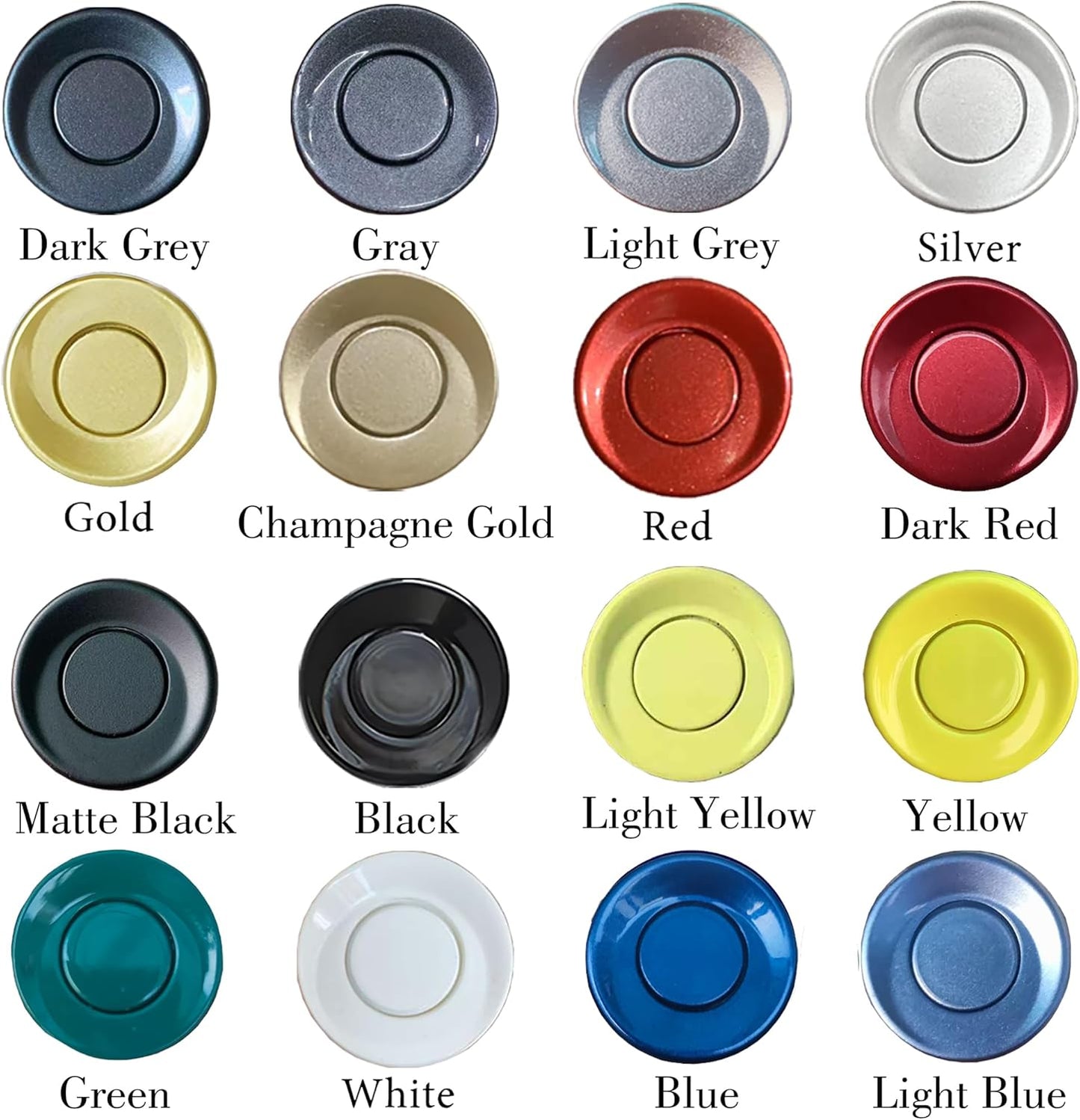 Parking Sensor Kit Backup Sensor Kit Reverse Sensor for Car 16 Color Options for Probes Adjustable Alarm Volume Professional Sensore de Reversa para Carro Safe Driving Assistant（Yellow）