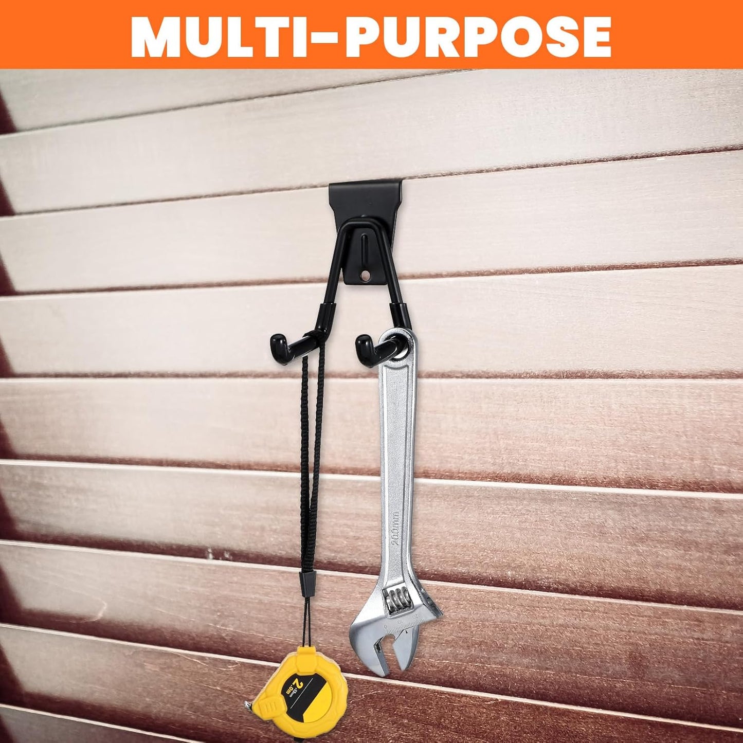 12 Pack Slatwall Hooks Heavy Duty Slatwall Accessories Garage Slatwall Hooks and Hangers Small U Hook