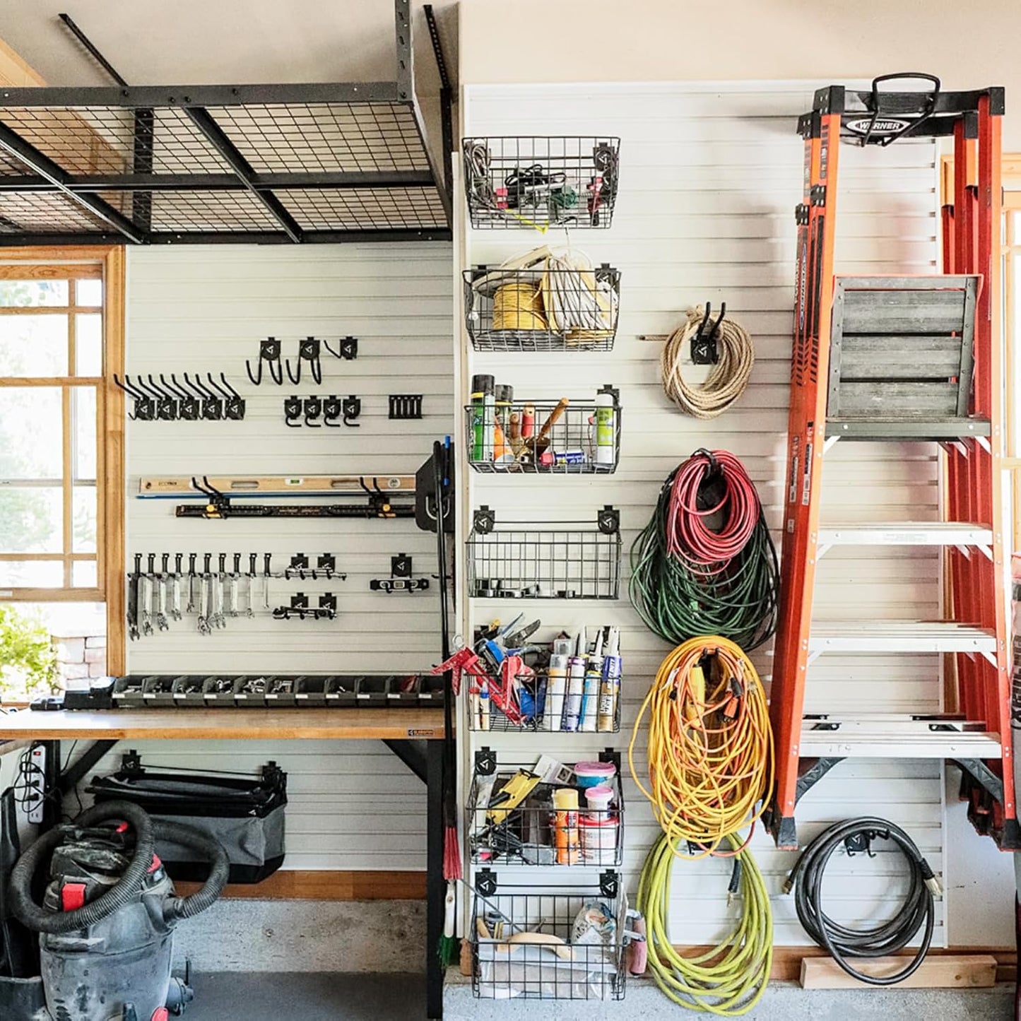 HOME MASTER HARDWARE Heavy Duty 15" Jumbo Garage Wall Hooks 4 Pack – 100 LB Kayak Storage Rack, Wall Mount for Canoe, Bicycle, Ladder & Large Gear