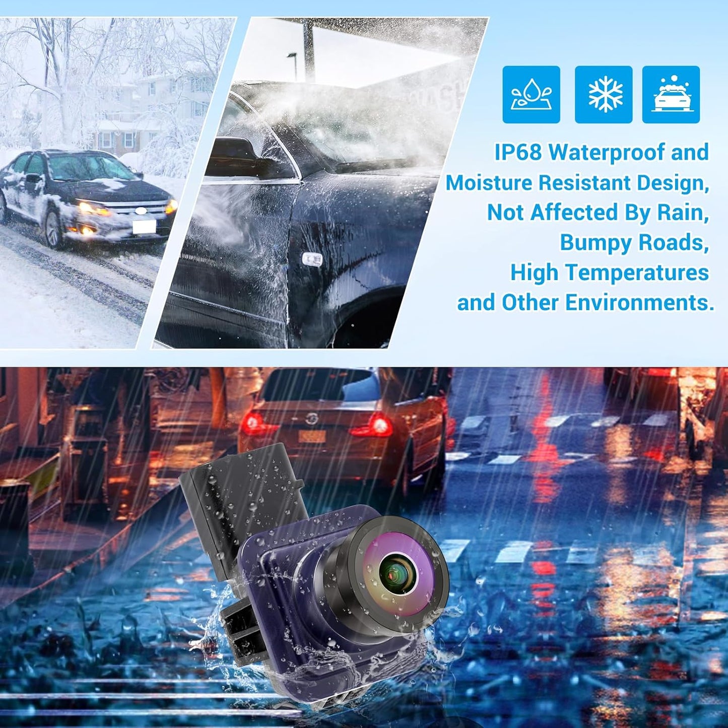 Backup Camera Compatible with Ford Edge 2011 2012 2013 2014 2015 Lincoln MKX 2011 2012 2013 170° Wide Angle Rear View Parking Assist Camera Edge Accessories BT4Z-19G490-B FL1T-19G490-AC