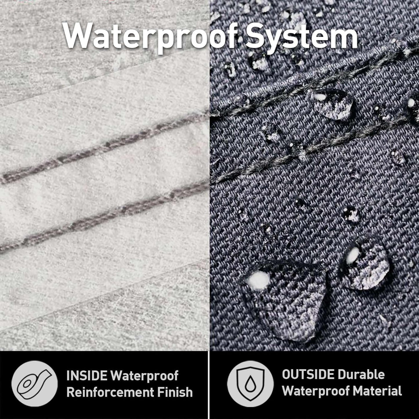 USCarCover Supreme Car Cover for Jeep Willys 1940-1957 SUV 2-Door All Weather Protection Semi Custom Fit Full Coverage Dust, Sun, Snow, Rain, Hail Protection IndoorOutdoor gray Small