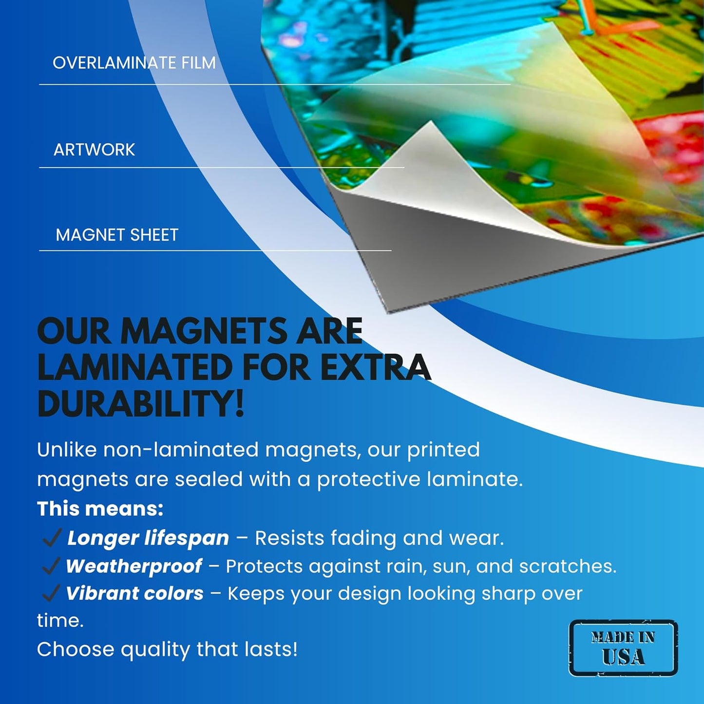 2 Pack (12in x 18in) Custom Car Magnets for Business - Personalized Magnetic Signs for Vehicles and Fridge. Custom Magnetic Signs for Cars, and Magnetic Solutions for Business Promotion.